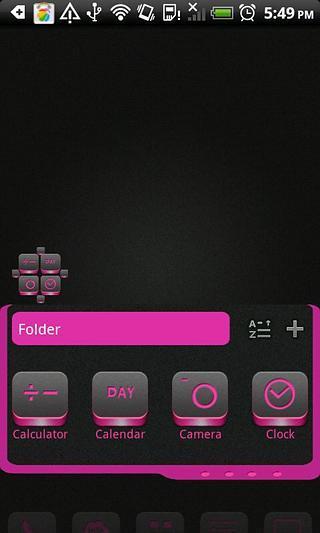 Stereo box pink Theme Go截图3