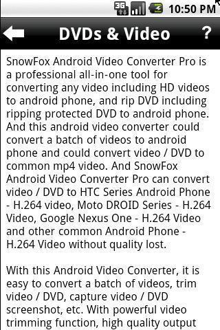 Android Video Converter截图1