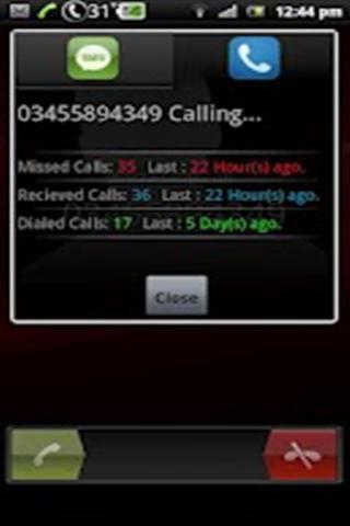 Caller History截图1