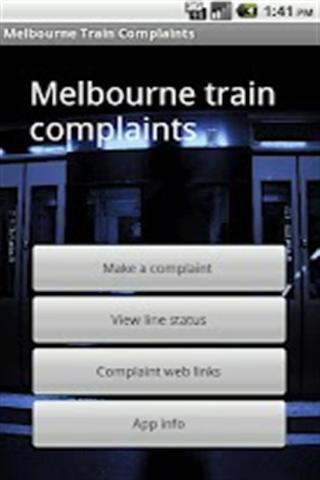 Melbourne Train Complaints截图1