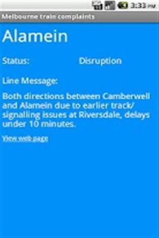 Melbourne Train Complaints截图4