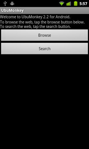 UbuMonkey 2.2 Mobile Alpha 1截图1