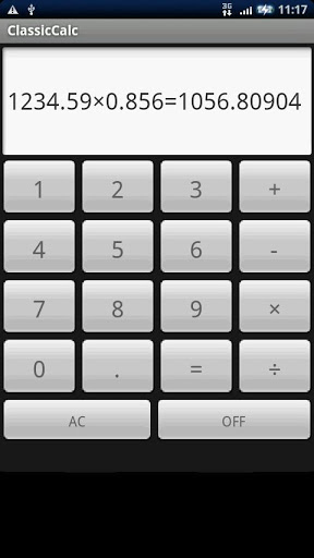 ClassicCalc v2截图2