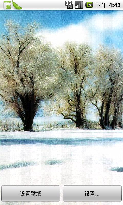 世界最美雪景动态壁纸截图2