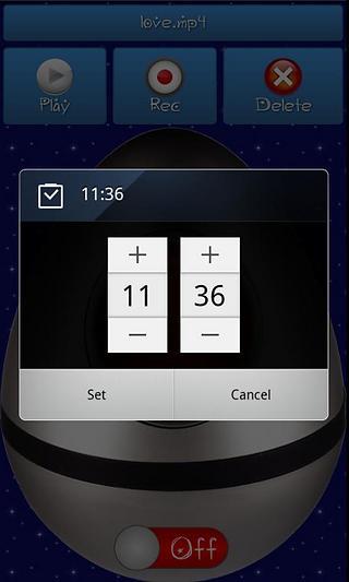 Voice your alarm clock截图2