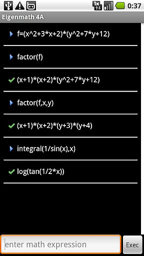 Eigenmath 4A free截图2