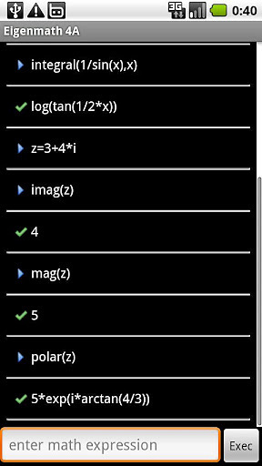 Eigenmath 4A free截图6