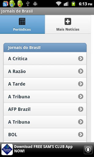 Lista de jornais do Brasil截图3