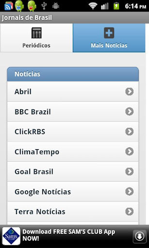 Lista de jornais do Brasil截图5
