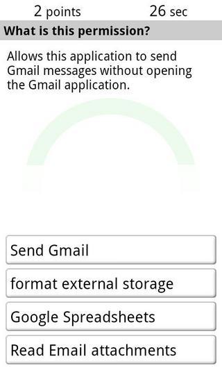 Permission Quiz截图1