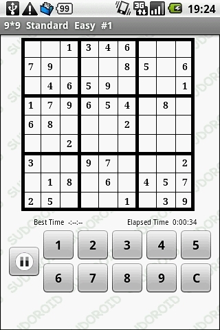 Sudoku : Sudoroid截图1