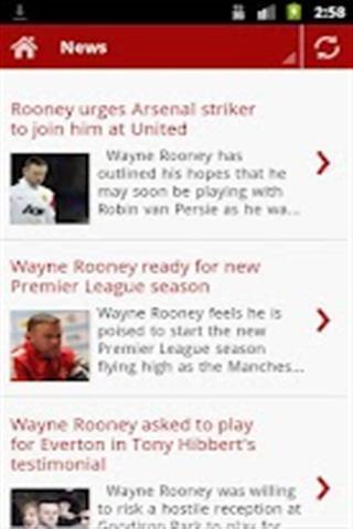 Wayne Rooney Fan App截图3