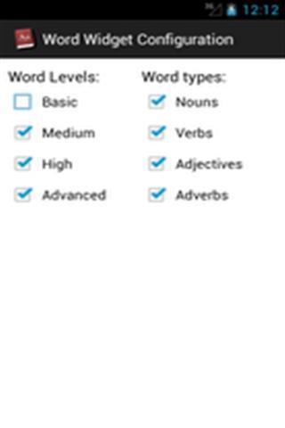 German Word Widget截图3