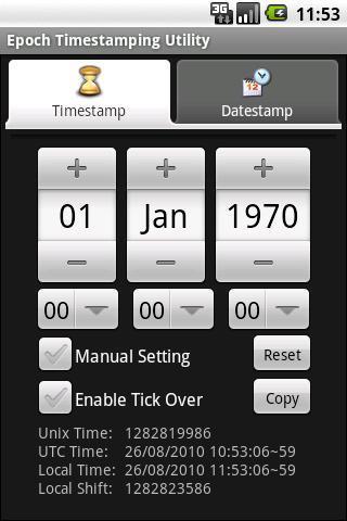 Epoch Timestamping Utility截图1