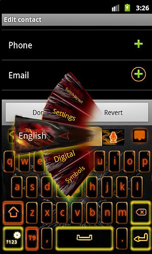 GO Keyboard Rebirth theme截图4