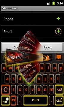 GO Keyboard Rebirth theme截图