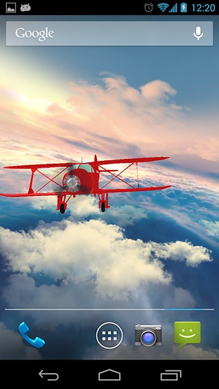 滑翔机在天空壁纸截图2