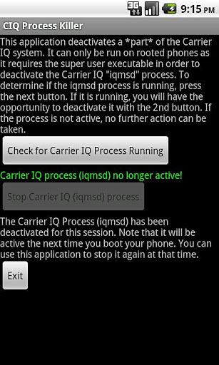 Carrier IQ Process Killer截图4