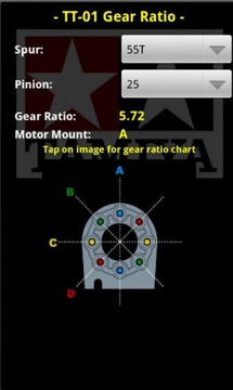 Tamiya TT01 Gear Ratio截图