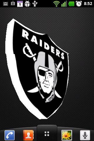 Oakland Raiders 3D Wallpaper截图1