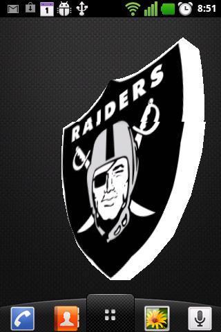 Oakland Raiders 3D Wallpaper截图3