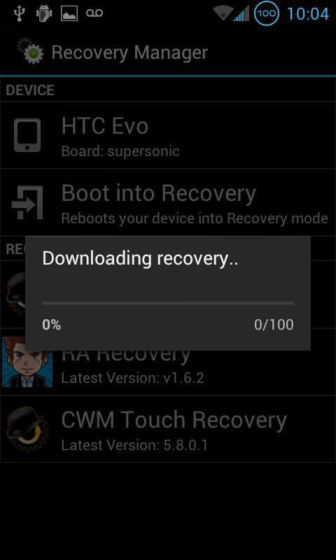 Recovery Manager截图1