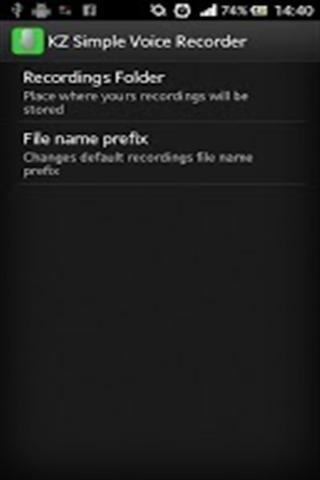 KZ简单的语音记录器截图2