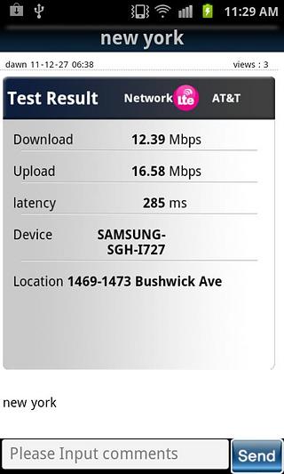 LTE 转速测量（LTE，WIFI，4G，3G）截图8