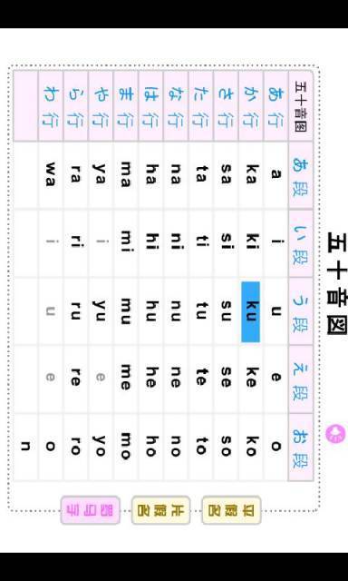 日语音标音图发音练习截图2