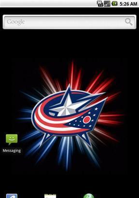 Columbus Blue Jackets Logo Live Wallpaper截图1