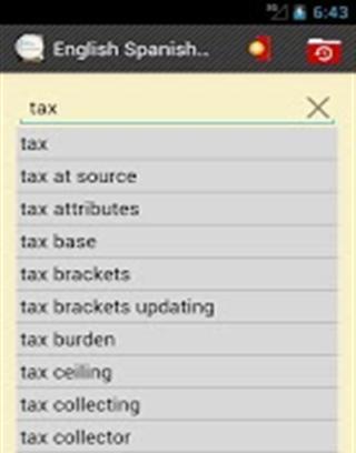 English Spanish Dictionary截图2
