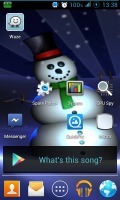 Holiday Snowman Live Wallpaper 2.0.3截图2