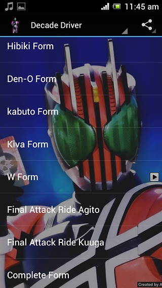 Kamen Rider Sound Effect截图5