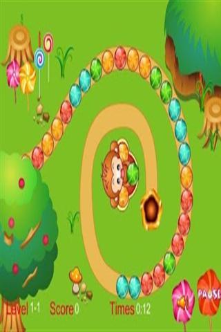 猴子射球 Monkey Shoot Ball截图1