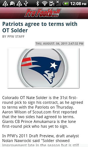 Patriots Football Insider截图1