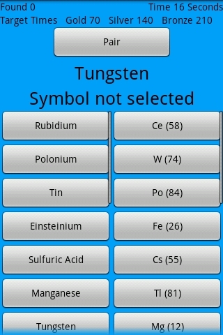 Chemistry Speed Quiz截图2