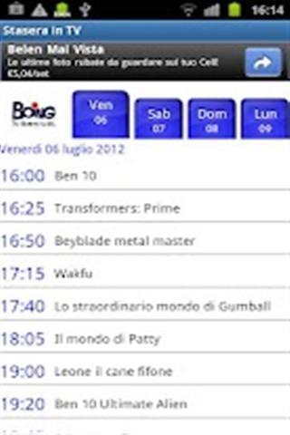 Stasera in TV截图1