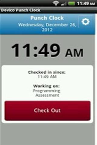 Dovico Punch Clock截图3