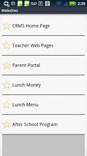 CrossRoads Middle School App截图4