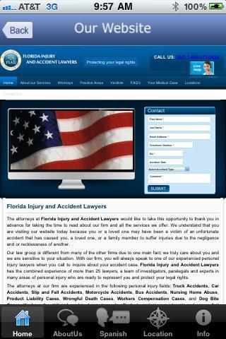 Florida Injury & Accident Law截图3