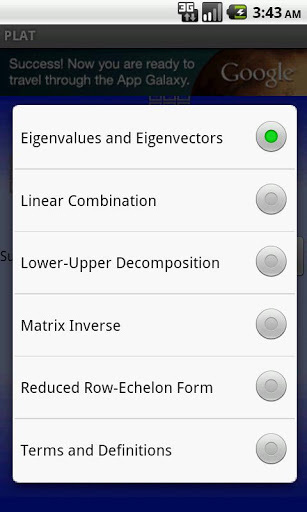 Pckt Linear Algebra Tutor Free截图4