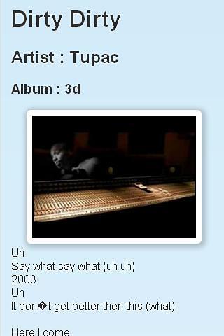 图帕克 | 2Pac的歌词截图1