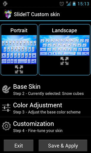 SlideIT Skin Customizer截图3