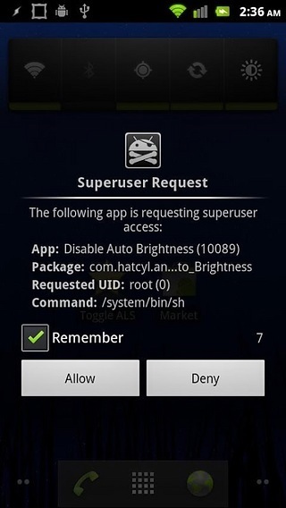 Disable Auto Brightness Xperia截图4