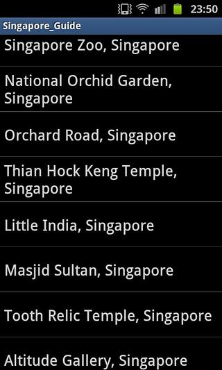 SINGAPORE Map Tour截图2