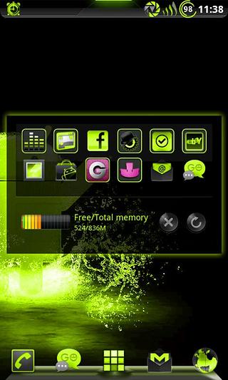 GOWidget SulphurYellowICS-Free截图6