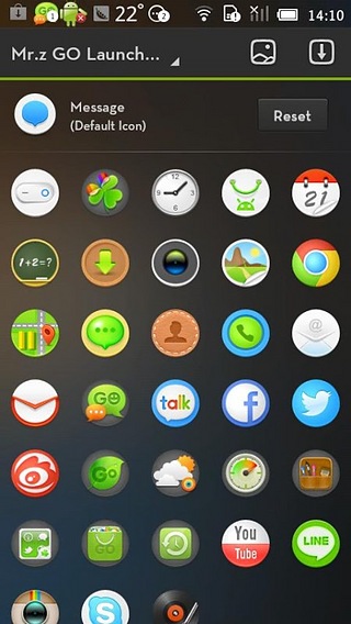 Mr.z GO LauncherEX Theme截图4