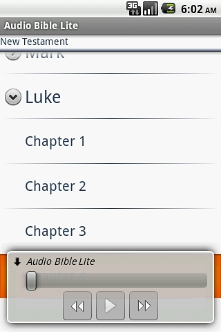 Audio Bible Lite截图2