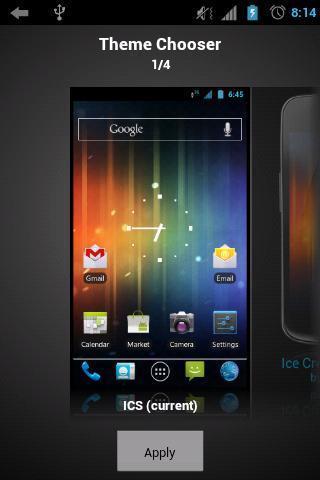 Ice Cream Sandwich MDPI Theme截图3