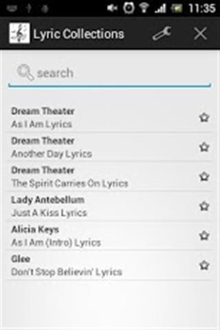 歌词搜索者截图2